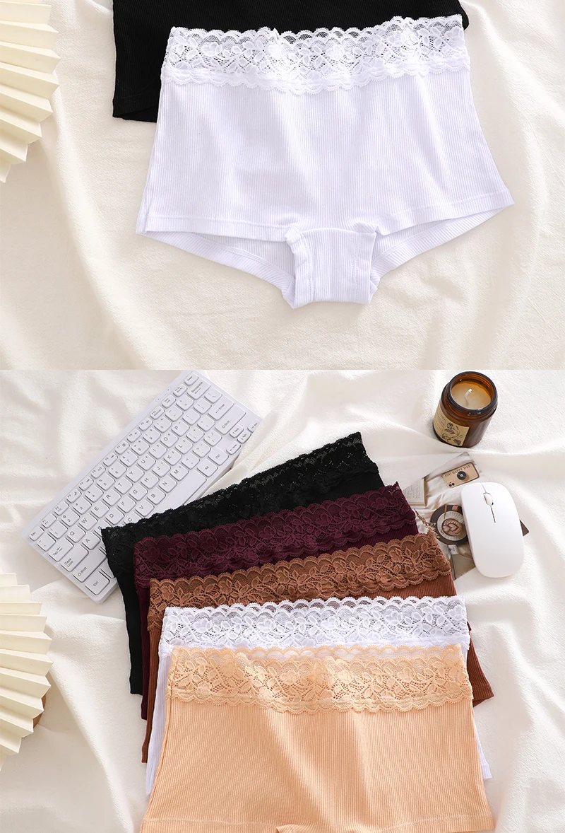 Lace Panty Low Waisted - Cotton Breathable