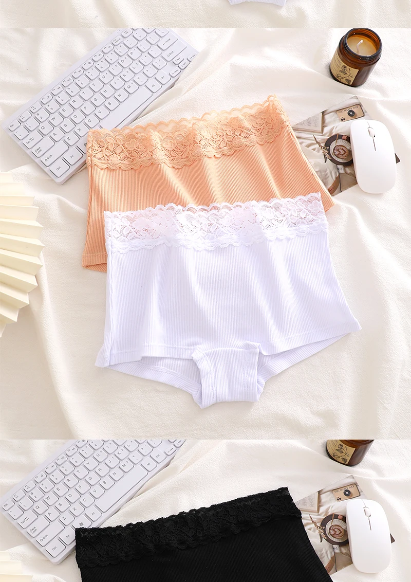 Lace Panty Low Waisted - Cotton Breathable