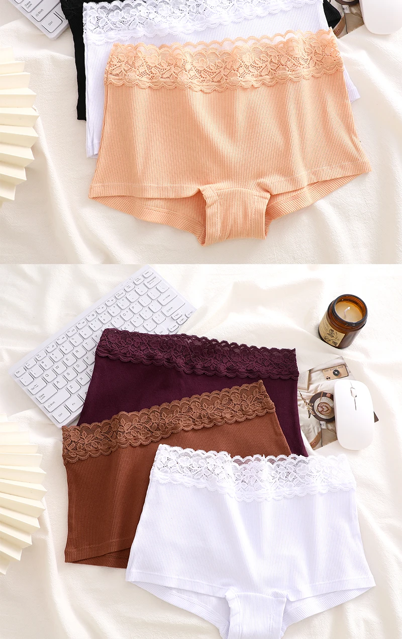 Lace Panty Low Waisted - Cotton Breathable