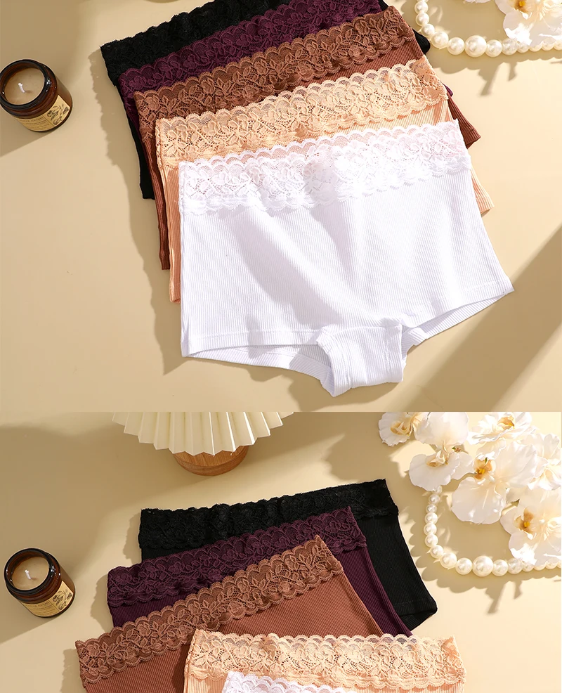 Lace Panty Low Waisted - Cotton Breathable